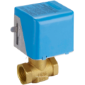 Electric 2 way 3 way cw617 brass ball valves